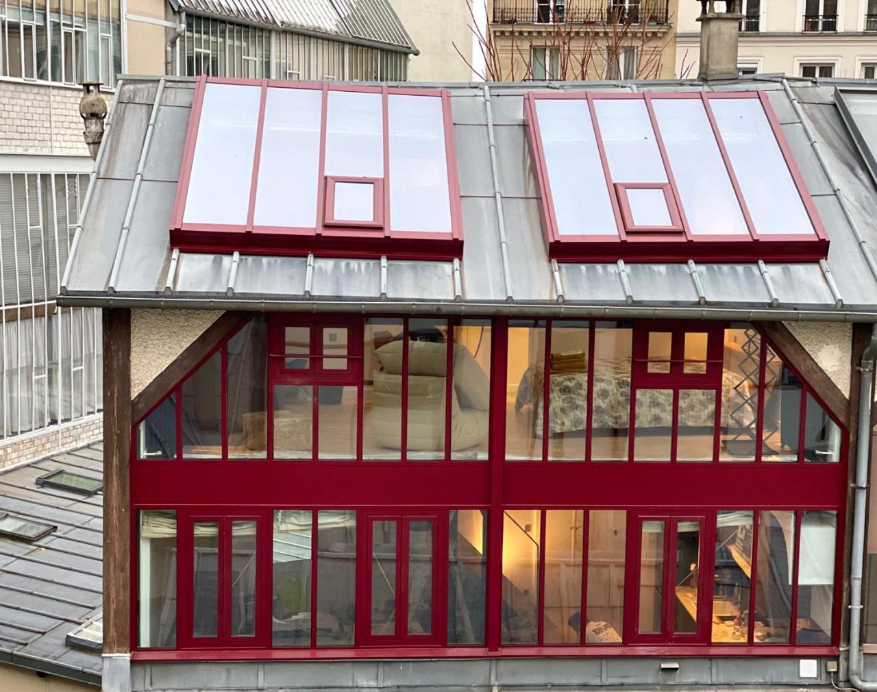 New : Atelier Artiste Montmartre Leilighet Paris Eksteriør bilde